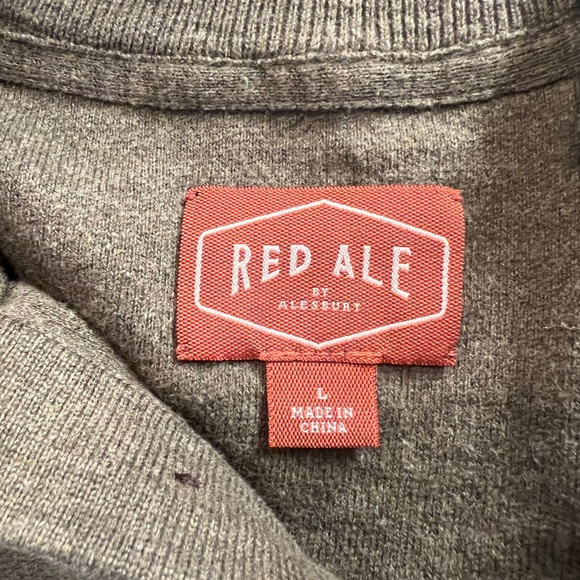 ALESBURY Riverside Button Mockneck Sweater L - Picture 3 of 5